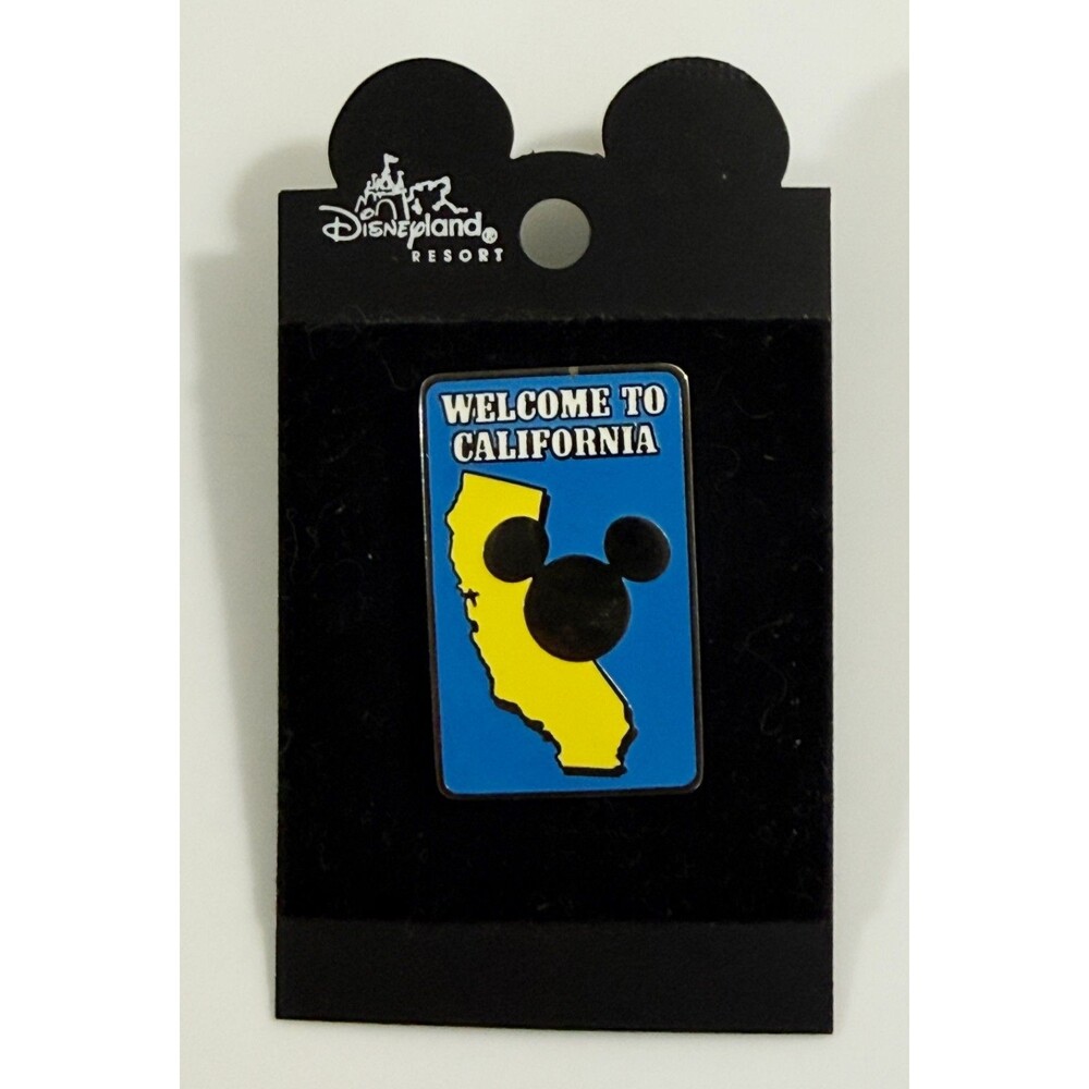 Disney Pin Welcome To California Mickey Mouse Pin